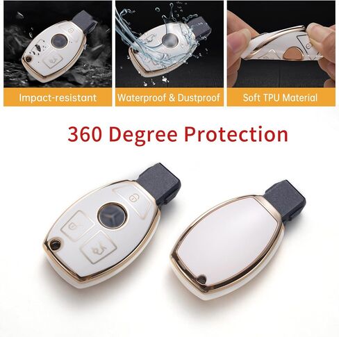 Gematay for Toyota Key Fob Cover Compatible with Corolla 2014 2015 2016 2017 2018 2019 Camry 2014-2017 Tacoma 2016-2018 Smart Key Protector in Kuwait