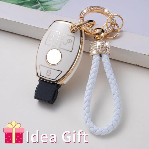 Gematay for Toyota Key Fob Cover Compatible with Corolla 2014 2015 2016 2017 2018 2019 Camry 2014-2017 Tacoma 2016-2018 Smart Key Protector in Kuwait