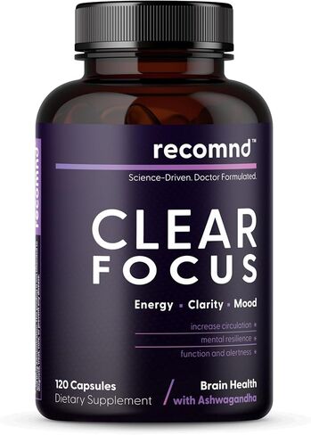 Clear Focus Cognitive Supplement - Increasing Brain Function, Mental Energy, Memory and More in Saudi Arabia