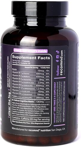 Clear Focus Cognitive Supplement - Increasing Brain Function, Mental Energy, Memory and More in Saudi Arabia