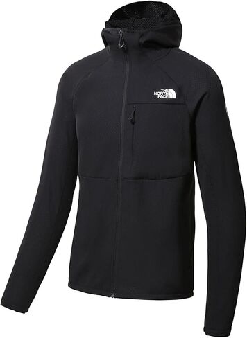 هودي بسحاب كامل من THE NORTH FACE Summit FUTUREFLEEECE - تي إن إف أسود للرجال مقاس متوسط in Kuwait