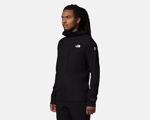 هودي بسحاب كامل من THE NORTH FACE Summit FUTUREFLEEECE - تي إن إف أسود للرجال مقاس متوسط in Kuwait