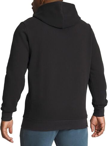 Puma Men's Pullover fit kangaroo Pocket Hoodie (أسود ، متوسط) in Saudi Arabia