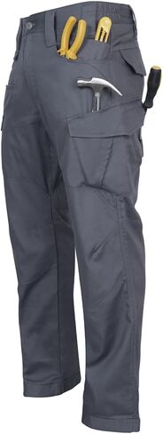 FR Pants for Men Ripstop Flame/Water Resistant Lightweight Cargo Pants Boot Cut CAT2 NFPA2112 Welding Pants in Saudi Arabia