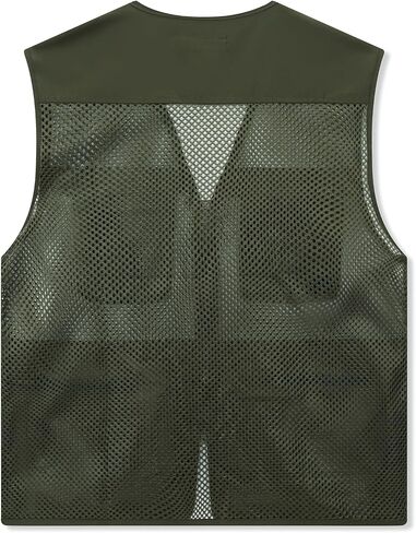 AOTORR MEN FORMITION FIRISHING SET خفيفة الوزن في الهواء الطلق SAFARI السفر متعددة الجيوب جاكيت in Kuwait