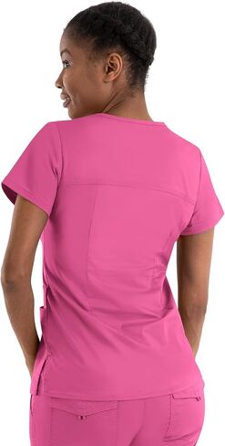Maevn Women's Blossom Signature Ladies Functional V-Neck Top in Saudi Arabia