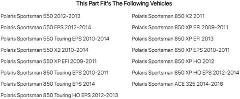 Tusk Winch مع الحبل الاصطناعي و Mount Plate 3500 رطل ل Polaris Sportsman 550 XP EFI 2009-2011 in Saudi Arabia