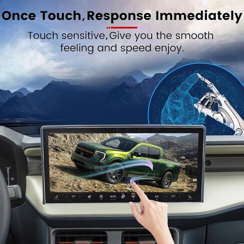 GFJNFG for 2022-2024 Ford Maverick Screen Protector 8 Inch Touchscreen 2024 Maverick Accessories 2023 2024 Ford Maverick XL/XLT/Lariat Tempered Glass Screen Protector Anti Scratch Fingerprints in Saudi Arabia