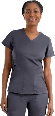 Maevn Women's Blossom Signature Ladies Functional V-Neck Top in Saudi Arabia