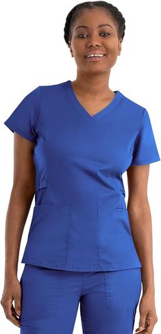 Maevn Women's Blossom Signature Ladies Functional V-Neck Top in Saudi Arabia