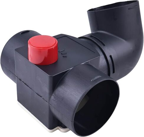Ztuoauma 75mm 3 "Diesel Heater Air Vent Duct Connector 5-gear t-piece صمام قابلة للتعديل رفرف رفرف موصل أنابيب الهواء المرفق المتوافق مع Eberspacher Webasto Heater 2kw 3kw 5kw 8kw in Saudi Arabia
