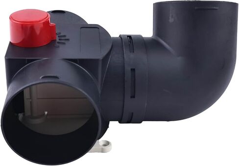 Ztuoauma 75mm 3 "Diesel Heater Air Vent Duct Connector 5-gear t-piece صمام قابلة للتعديل رفرف رفرف موصل أنابيب الهواء المرفق المتوافق مع Eberspacher Webasto Heater 2kw 3kw 5kw 8kw in Saudi Arabia