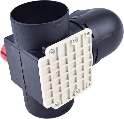 Ztuoauma 75mm 3 "Diesel Heater Air Vent Duct Connector 5-gear t-piece صمام قابلة للتعديل رفرف رفرف موصل أنابيب الهواء المرفق المتوافق مع Eberspacher Webasto Heater 2kw 3kw 5kw 8kw in Saudi Arabia