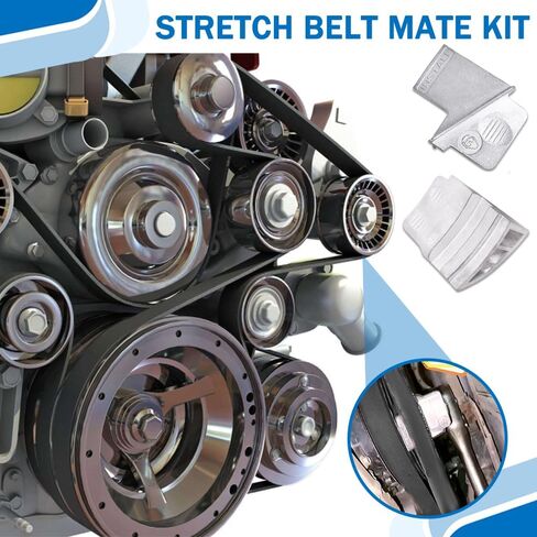 2pcs stretch belt mate kit ، أداة حزام السربنتين ، مزيل أحزمة المعادن ، أداة تثبيت مزيل الحزام الشامل للسيارات ، الشاحنات ، العربة ، أدوات السيارات وغيرها من أدوات السيارات in Saudi Arabia