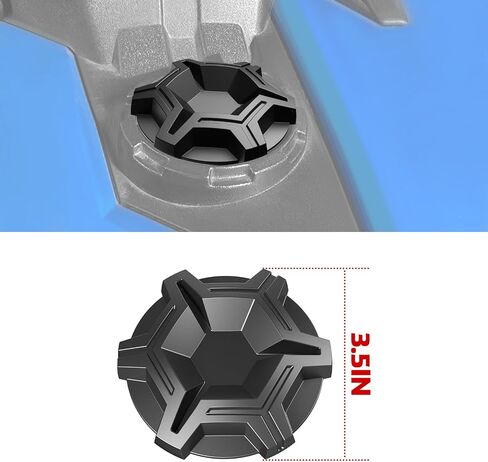Gas Cap for Polaris Slingshot, Fuel Cap Oil Cover Gas Tank Lid for Polaris Slingshot S SL SLR R LE 2015-2025 Accessories, Replace #2521278 in Saudi Arabia
