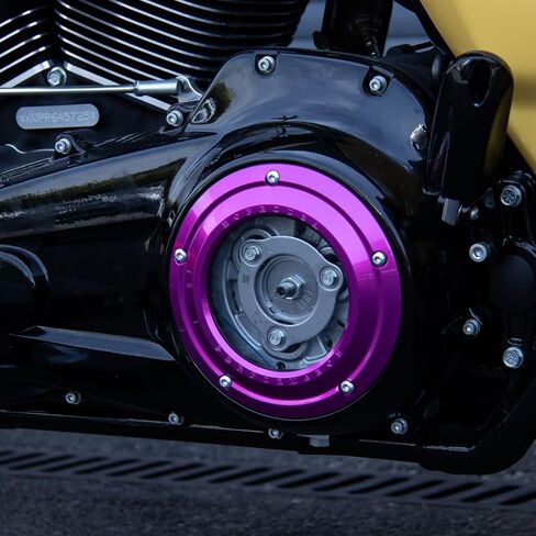 Derby Cover متوافق مع '16 -6 جولة Electra Street Road Road Road King Cvo Trike ANODIRENT 5-HOLES COVER COVER ALUCH in Kuwait