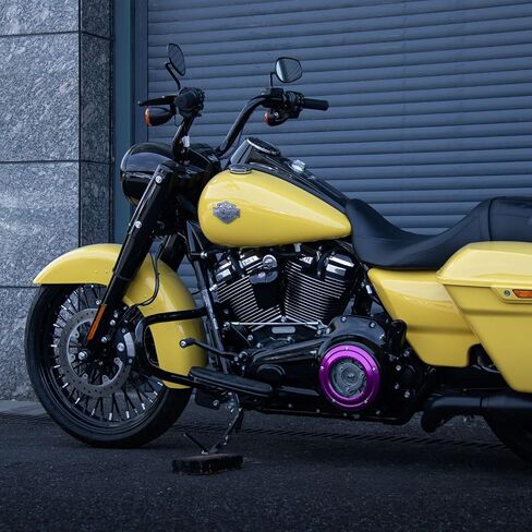 Derby Cover متوافق مع '16 -6 جولة Electra Street Road Road Road King Cvo Trike ANODIRENT 5-HOLES COVER COVER ALUCH in Kuwait