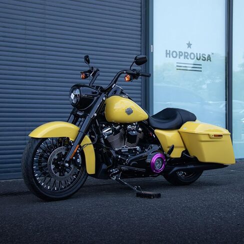 Derby Cover متوافق مع '16 -6 جولة Electra Street Road Road Road King Cvo Trike ANODIRENT 5-HOLES COVER COVER ALUCH in Kuwait