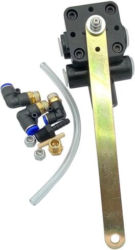 صمام تسوية التحكم في الارتفاع 1/4 "منفذ NPT متوافق مع شاحنة بيتربيلت 335 337 348 357 359 377 378 379 567 579 587 استبدال HV9990 334-1974 S25395 in Kuwait