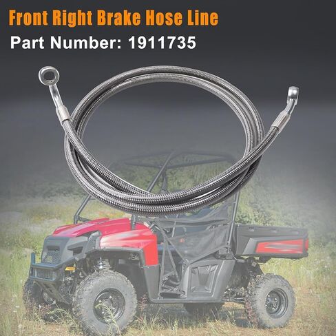 1911735 Front Right Brake Hose Line for Polaris Ranger 1000 XP Ranger 570 Full-Size Ranger 570-6 Crew Ranger 900 Gas Ranger Diese-l 1000 2013-2019 in Kuwait