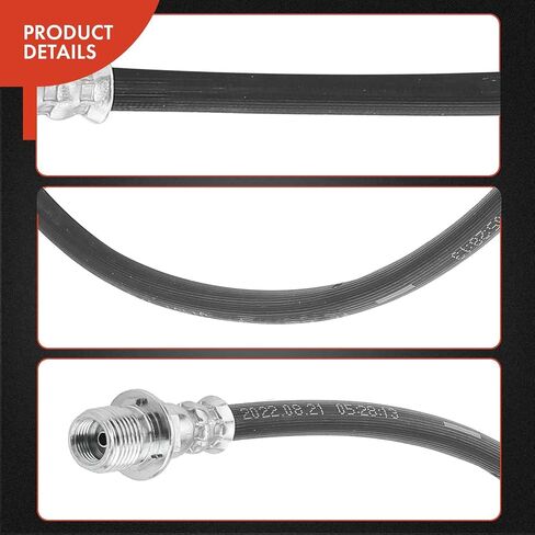 A-Premium الخلفية المركزية الفرامل خرطوم هيدروليكي متوافق مع نماذج CHEVY و GMC المختارة-C3500 1990-2000 ، K3500 1990-1995-استبدال# 22113474 in Saudi Arabia