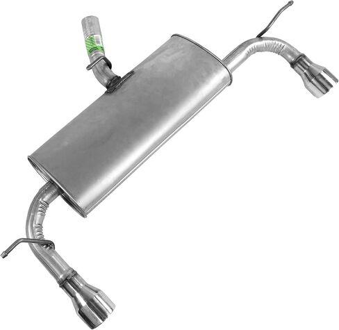 Walker Quiet-Flow SS 50098 Direct Fit Direct Duffler Assembly 2.5 "Inlet (ID) 4" in Saudi Arabia