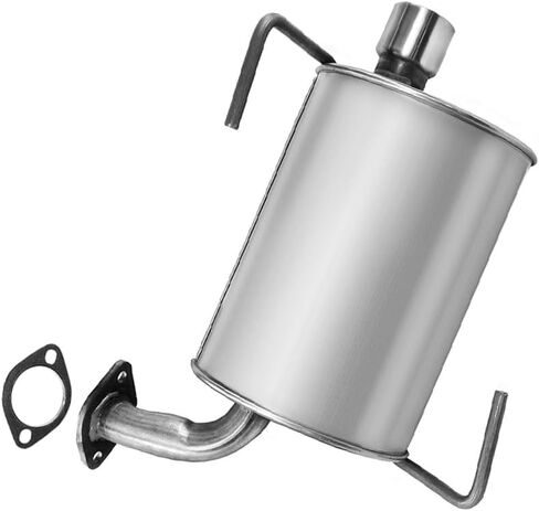 Northeastern Exhaust | Direct-Fit Driver Side Muffler Compatible for Subaru Forester 2009-2013 & Impreza 2008-2011 2.5L | Free Gasket Included | Automotive Replacement Part in Saudi Arabia