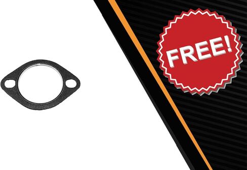 Northeastern Exhaust | Direct-Fit Driver Side Muffler Compatible for Subaru Forester 2009-2013 & Impreza 2008-2011 2.5L | Free Gasket Included | Automotive Replacement Part in Saudi Arabia