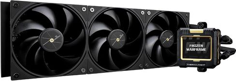 Thermalright FW 240 Black-240mm AIO CPU Liquid Cooler,IPS LCD Screen with 320 * 240 Resolution,for AM4/AM5&Intel LGA1700,"2.4 inch"Magnet-Absorbent LCD Screen for Images -Black in Kuwait