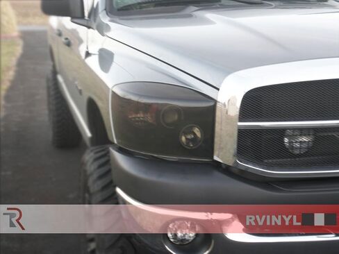 يتوافق صبغة المصباح الأمامي Rvinyl مع Dodge Ram 2006-2008 - Clear in Saudi Arabia