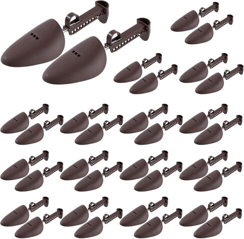 Honeydak 20 Pairs Plastic Shoe Stretcher Adjustable Shaper Stretchers Portable Shoe Trees Shoes Boot Holder for Men Women in Saudi Arabia