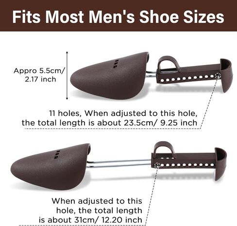 Honeydak 20 Pairs Plastic Shoe Stretcher Adjustable Shaper Stretchers Portable Shoe Trees Shoes Boot Holder for Men Women in Saudi Arabia