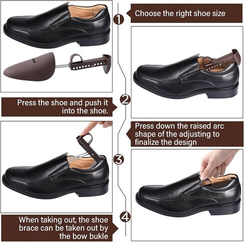 Honeydak 20 Pairs Plastic Shoe Stretcher Adjustable Shaper Stretchers Portable Shoe Trees Shoes Boot Holder for Men Women in Saudi Arabia