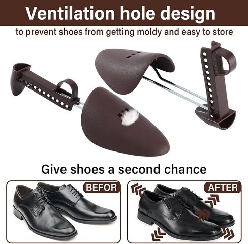 Honeydak 20 Pairs Plastic Shoe Stretcher Adjustable Shaper Stretchers Portable Shoe Trees Shoes Boot Holder for Men Women in Saudi Arabia