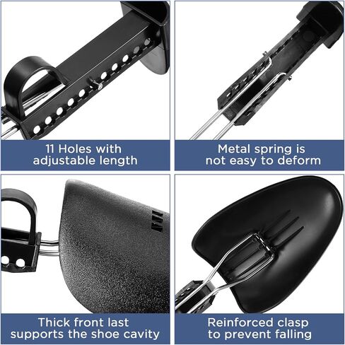 Honeydak 20 Pairs Plastic Shoe Stretcher Adjustable Shaper Stretchers Portable Shoe Trees Shoes Boot Holder for Men Women in Saudi Arabia