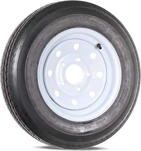 إطار مقطورة Ecustomrim و RIM 530-12 5.30-12 530x12 نطاق الحمل C 5 Lug White Modular Wheel-ضمان لمدة عامين مع جانب الطريق المجاني in Saudi Arabia