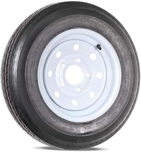 إطار مقطورة Ecustomrim و RIM 530-12 5.30-12 530x12 نطاق الحمل C 5 Lug White Modular Wheel-ضمان لمدة عامين مع جانب الطريق المجاني in Saudi Arabia