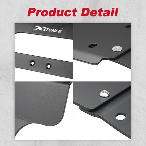 Xitomer Fender Eliminator Compatible with Water-Cooled Bonneville T100 2016-2022 Water Cooled Bonneville T120 Tail Tidy Motorcycle License Plate Holder with Tail Light/License Plate Light (Smoke) in Saudi Arabia