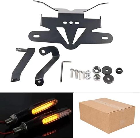تزيل الحاجز الخلفي للدراجات النارية العالمية مع قوس لوحة ترخيص الدراجات النارية CF -Moto 800NK NK800 in Saudi Arabia