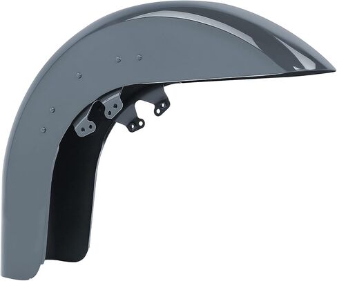 HR3 Color-Matched Gunship Gray Front Fender Compatible with 2018 CVO Street Glide, 2022 Road Glide Special & Road Glide Limited & Street Glide Special & Ultra Limited (Replace for OEM) in Kuwait