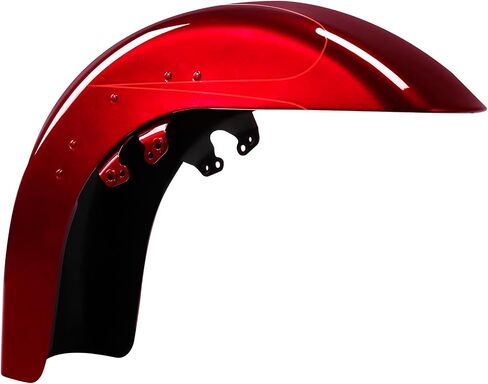 HR3 Color-Matched Gunship Gray Front Fender Compatible with 2018 CVO Street Glide, 2022 Road Glide Special & Road Glide Limited & Street Glide Special & Ultra Limited (Replace for OEM) in Kuwait