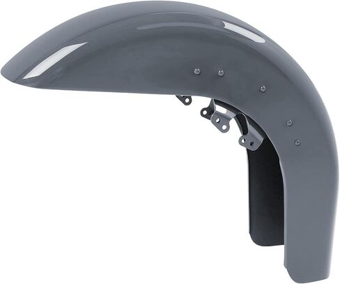 HR3 Color-Matched Gunship Gray Front Fender Compatible with 2018 CVO Street Glide, 2022 Road Glide Special & Road Glide Limited & Street Glide Special & Ultra Limited (Replace for OEM) in Kuwait