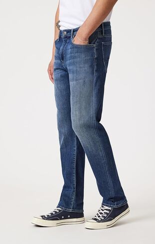 Mavi Men's Marcus Regular Rise Slim Straight Leg Jeans in Saudi Arabia