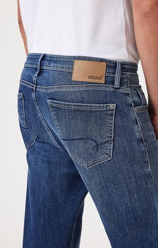 Mavi Men's Marcus Regular Rise Slim Straight Leg Jeans in Saudi Arabia