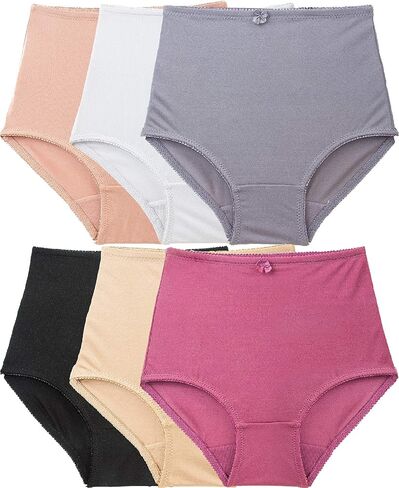 Barbra Lingerie عالية الخصر التحكم في الضوء الساتان تغطية كاملة in Kuwait
