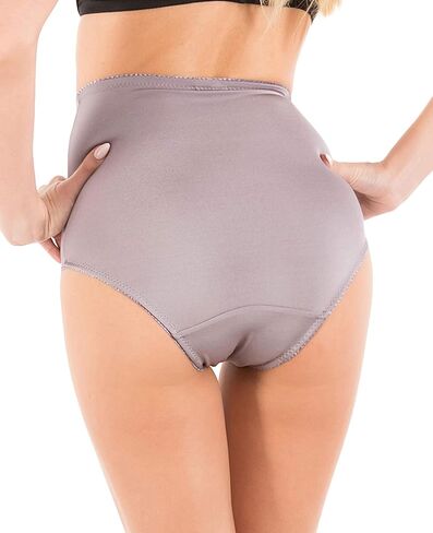 Barbra Lingerie عالية الخصر التحكم في الضوء الساتان تغطية كاملة in Kuwait
