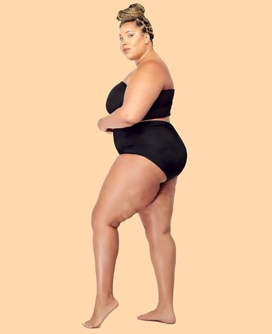 Barbra Lingerie عالية الخصر التحكم في الضوء الساتان تغطية كاملة in Kuwait