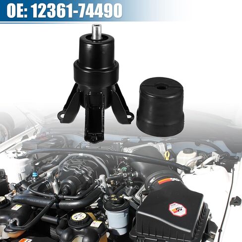 X AutoHaux Front Engine Motor Motion Mount 12361-74490 لـ Toyota Camry 2.2L 1997-2001 محرك Torque Strut Mount Bracket in Saudi Arabia