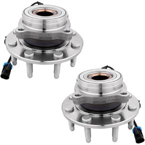 PM Auto Pair of 2 Front Wheel Hub Bearing Assembly for 1999-2004 GMC Sierra 2500 4WD with 8 Stud Hub in Saudi Arabia