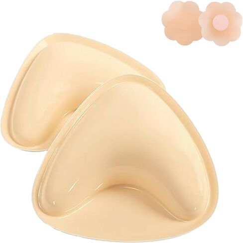 Ultra Push Up Pads Sticky Bra Fads إدراج | منصات حمالة الصدر اللاصقة على الوجهين | صدرية ملتصقة بالذات لصالح حمالات الصدر الرياضية in Kuwait